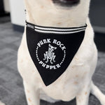 Let your pup rock out with the 'Punk Rock Pupper' adjustable pet bandana – the perfect accessory for your rebellious furry friend!