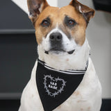 Add a touch of emo style to your pet’s look with the 'Sad Babe' adjustable pet bandana – perfect for your furry friend's sad vibes.