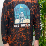 Sad Diego Bleached Long Sleeve Tee 2.0
