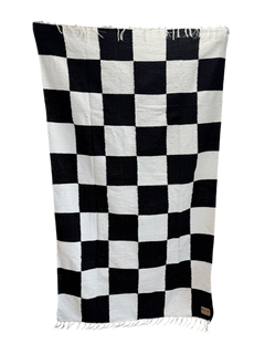 Checkered Baja Blanket