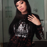 Show your emo style with ultimate Sad Diego look. Complete your sad style with Sad Diego Beanie and Sad Diego Bleached Long Sleeve Tee. 