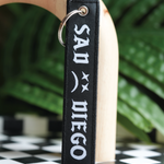 Sad Diego woven keychain – a perfect emo accessory for your keys, adding a touch of sadness and style.