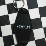 Black Spooky Babe vintage keychain. Moxxie.co must have!