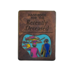 Celebrate your love for Beetlejuice with this spooky Handbook for the Recently Deceased lapel pin, ideal for your pin collection.