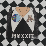 Celebrate the spooky season with this Wednesday Addams pin set, a must-have for your horror-inspired pin collection.