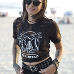 Embrace the emo vibe with the Sad Diego Bleached Shirt, a perfect blend of San Diego's spirit and alternative apparel style.