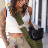 Pet Sling Carrier- the "Shamrock"